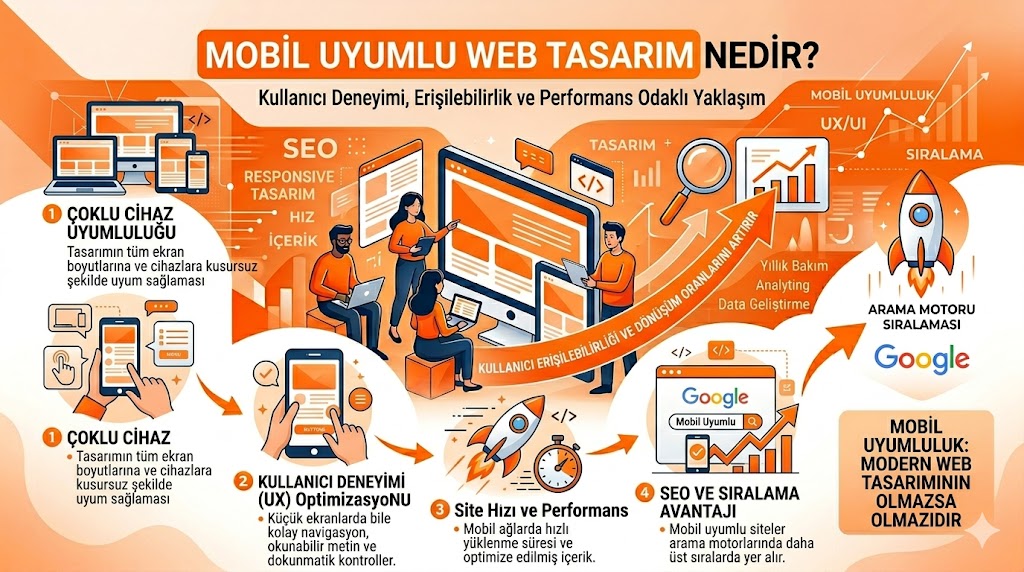 Mobil Uyumlu Web Tasarım Nedir?