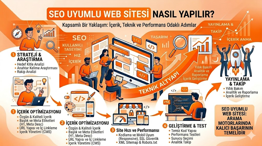 SEO Uyumlu Web Sitesi Nasıl Yapılır?