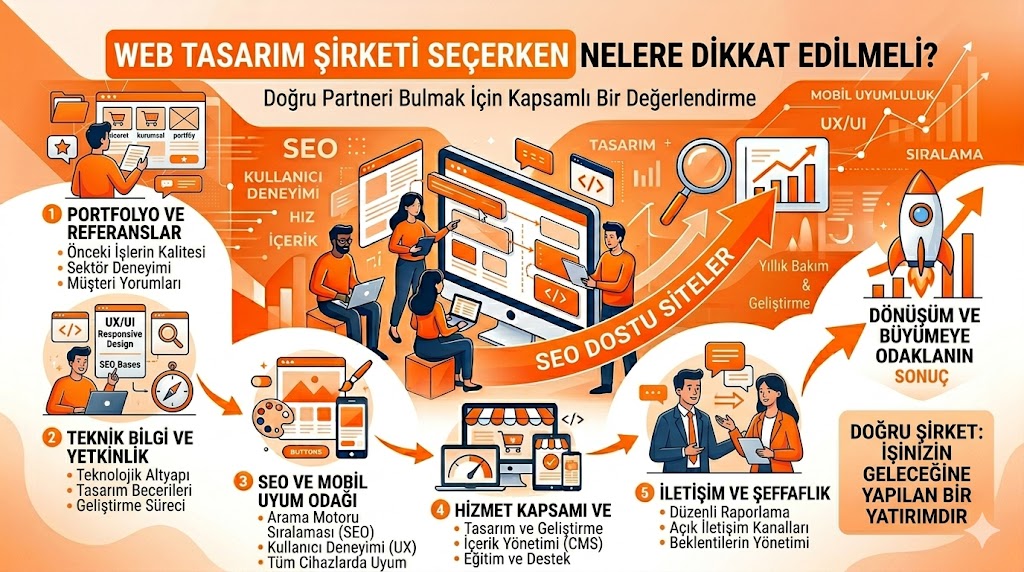 Web Tasarım Şirketi Seçerken Nelere Dikkat Edilmeli?