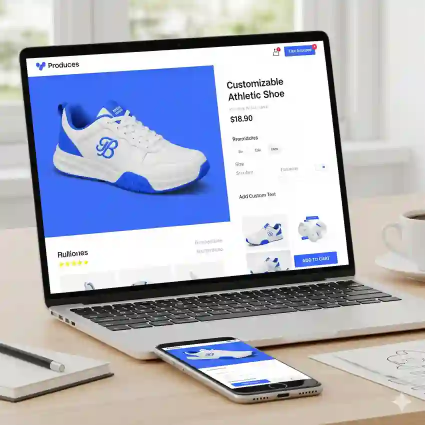 Özel e-ticaret yazılım geliştirme görseli