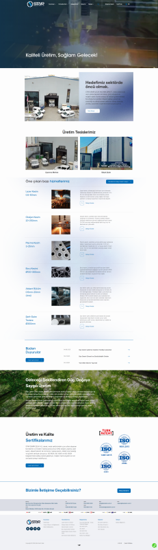 Star Demir Çelik Web Sitesi Tasarımı Referansı web sitesi ekran görüntüsü